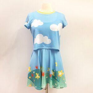 Kate Gabrielle sunny day dress and crop top set OOAK size Small